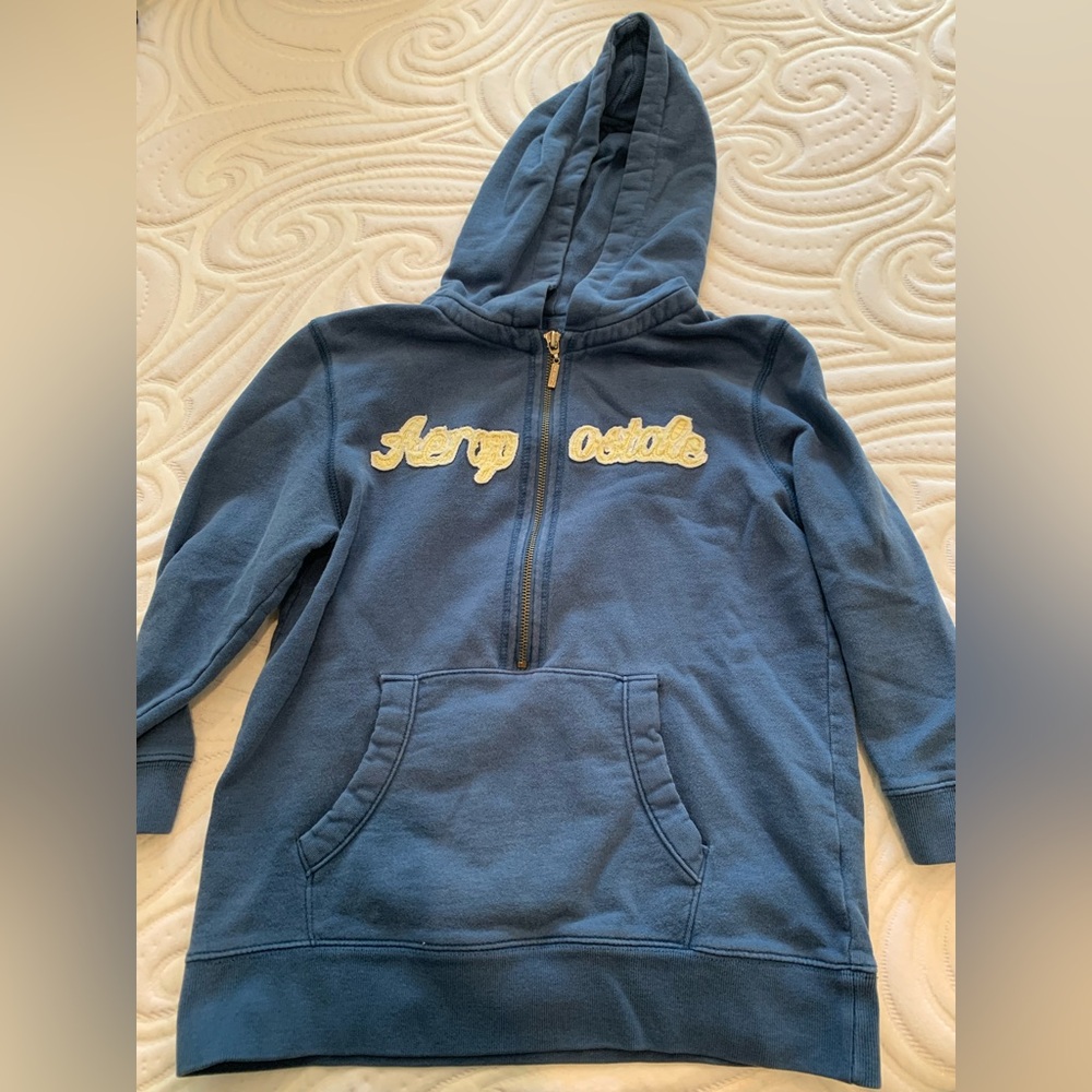 Early 2000s 1/4 zip aeropostale hoodie size large